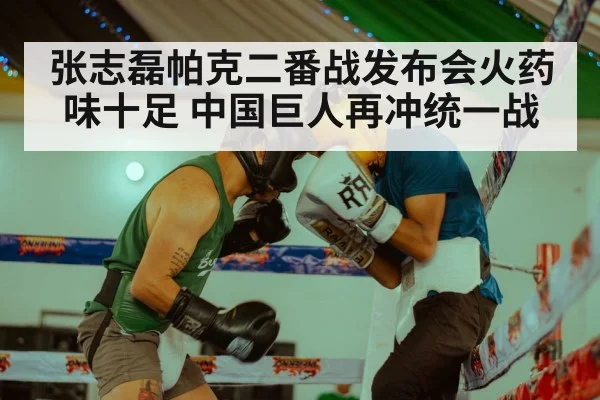 张志磊帕克二番战发布会火药味十足 中国巨人再冲统一战